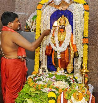 Information Bhadrachalam Hanuman Jayanti celebrations, Hanumath Jayanti is celebrated to commemorate the birth of Hanuman, the Vanara god, widely venerated throughout India. It is celebrated on the 15th day of the Shukla Paksha, during the month of Chaitra